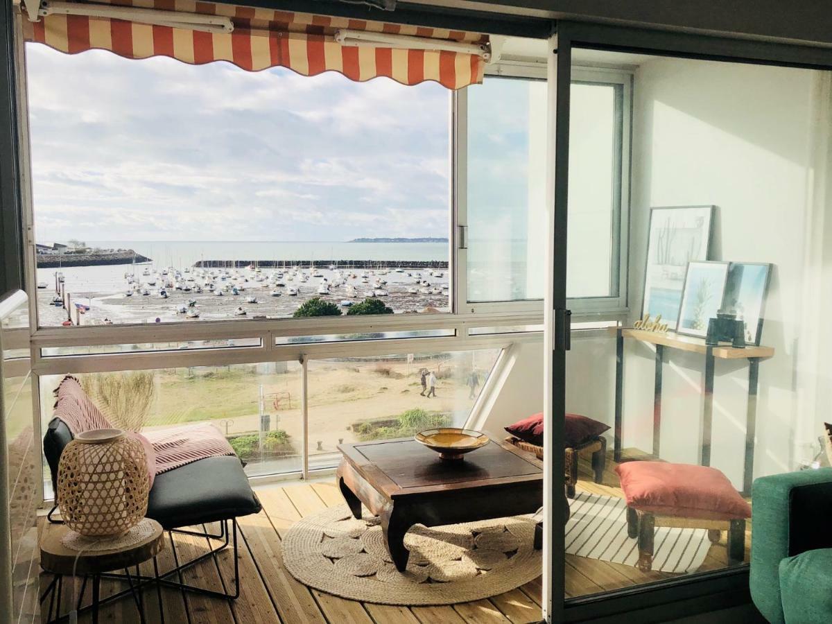 Studio Face Mer Pornichet - Vue Baie De La Baule Kültér fotó